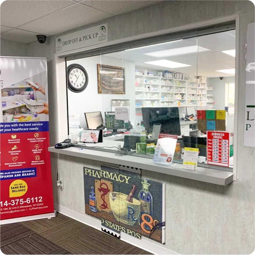 Long Life Pharmacy on Historic Mitchell Street in Milwaukee